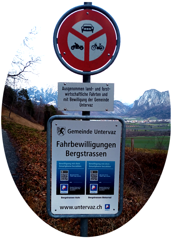 Foto Alpstrasse Untervaz